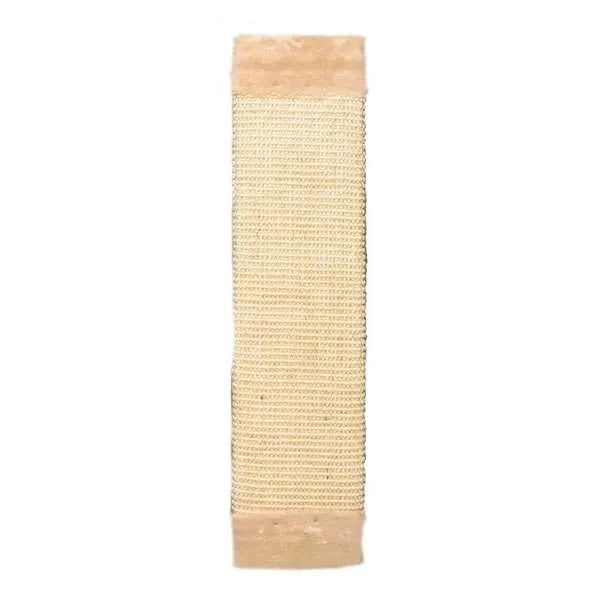 Trixie Kratzbrett mit Plüsch, 56 cm - Beige – schont Möbel