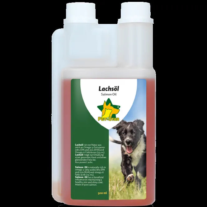 Pet-Star Lachsöl – für gesunde Gelenke und Haut