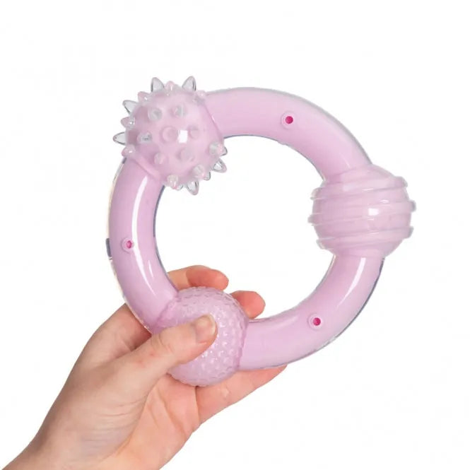 Zeus Duo Tri-Ring mit Kokosnussduft – robustes Hundespielzeug
