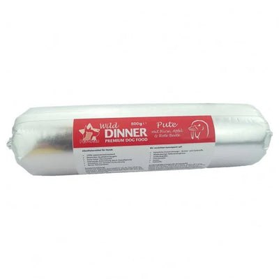 Wild Dinner Gourmet-Wurst Pute mit Hirse – 100% Lebensmittelstandard