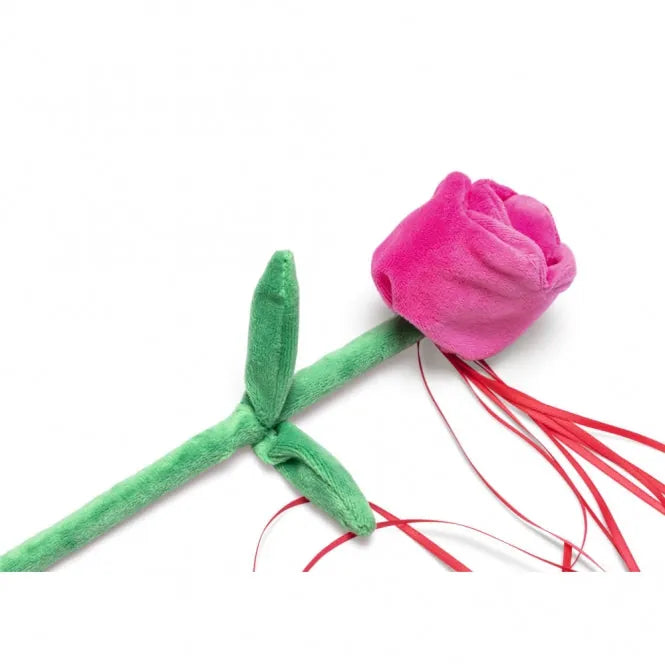 Beeztees Katzenangel Frühlingsblumen – interaktives Spielzeug für Katzen