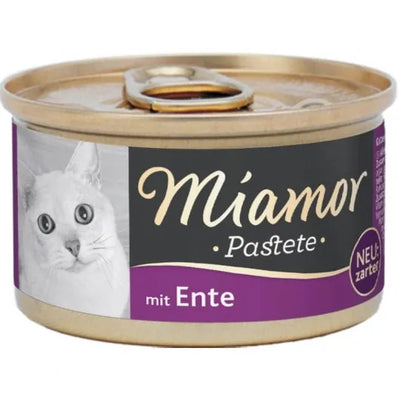 Miamor Pastete Ente 12x85g – für Katzen