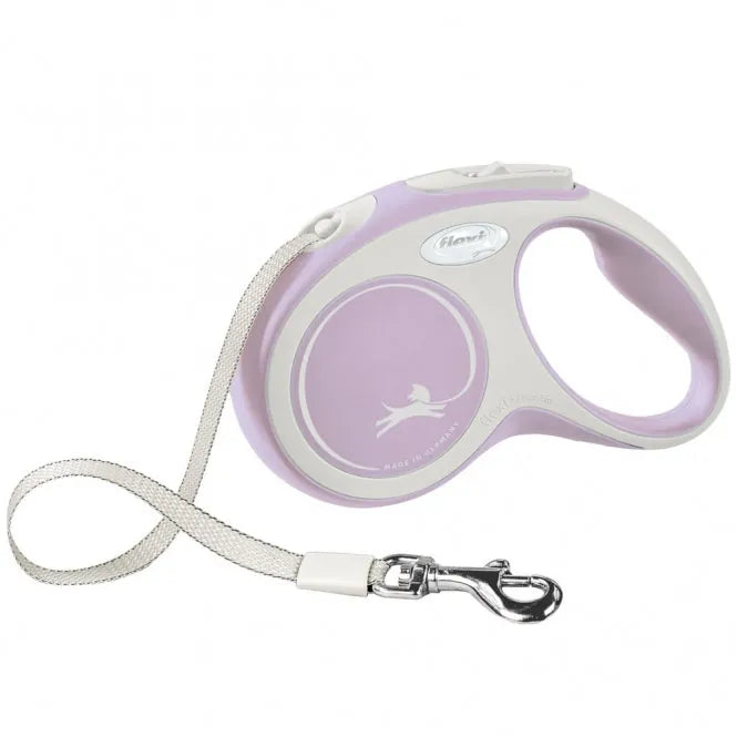 FLEXI Rollleine New COMFORT Gurt – mit Softgriff