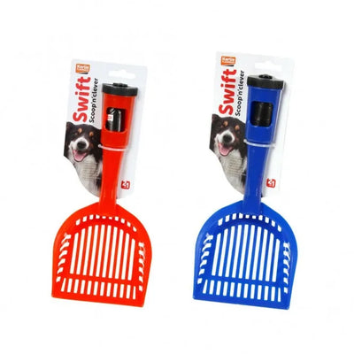 Karlie Swifty Scoop'n Clever Kotschaufel mit Tütenspender - praktisch