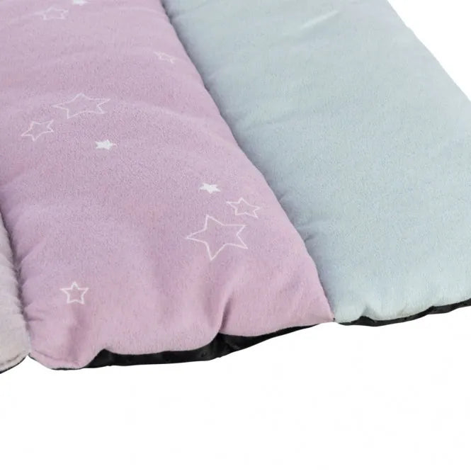 Trixie Junior Liegematte Patchwork - 68 x 62 cm – rutschfester Boden