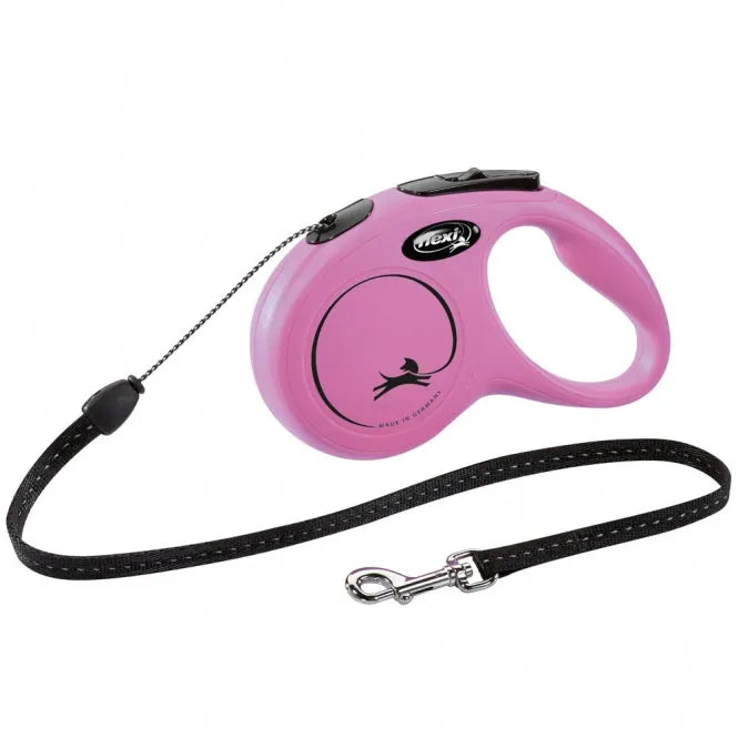 FLEXI Rollleine New CLASSIC Seil – mit Kurzhub-Bremssystem