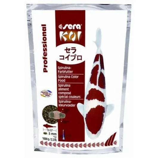Sera Koi Professional Spirulina Farbfutter - Für Koi, 500 g