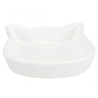 Trixie Keramiknapf Katzenkopf – ausgefallenes Design, 0,25 l