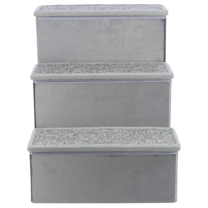 Trixie Treppe mit Samt und Teppich - sicherer Tritt