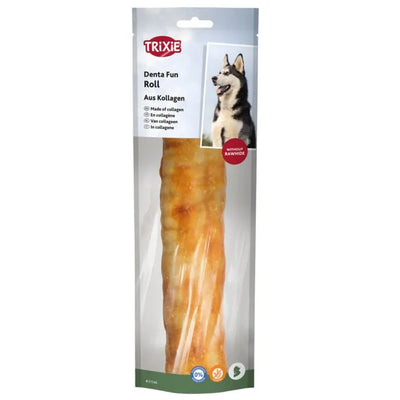 Trixie Denta Fun Roll aus Kollagen - 165 g