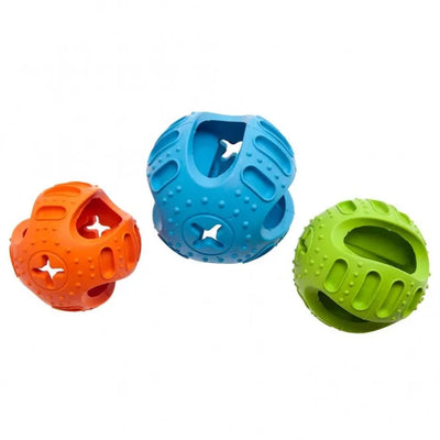 Karlie Flamingo Ruffus Stuff'n Bouncer – Spielzeug mit hohem Naturkautschukanteil