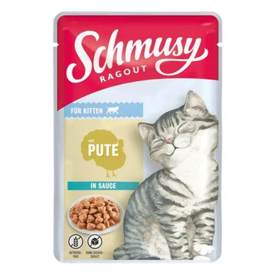Schmusy Ragout Kitten mit Pute in Sauce - 22x100g