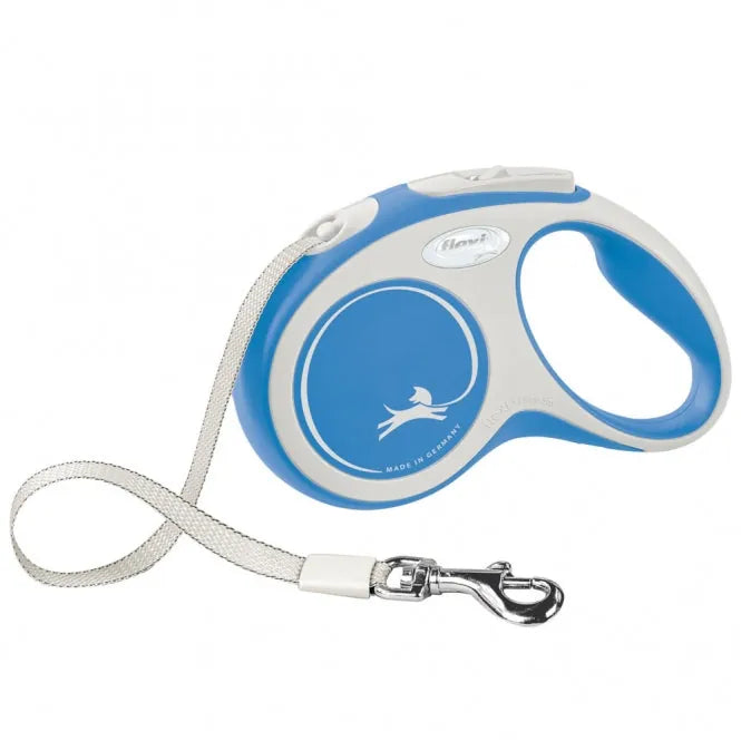 FLEXI Rollleine New COMFORT Gurt – mit Softgriff