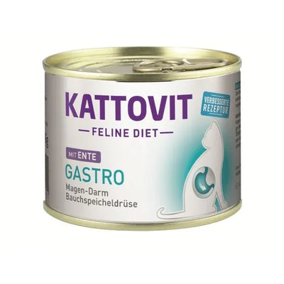 Kattovit Dose Feline Diet Gastro Ente - 12x185g