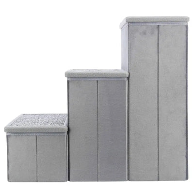 Trixie Treppe mit Samt und Teppich - sicherer Tritt