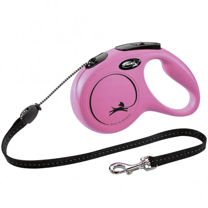 FLEXI Rollleine New CLASSIC Seil – mit Kurzhub-Bremssystem