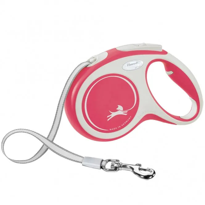 FLEXI Rollleine New COMFORT Gurt – mit Softgriff