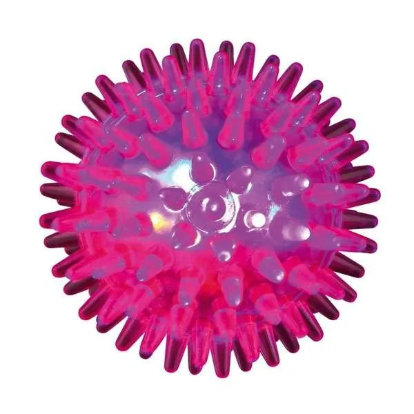 Trixie Blink-Igelball aus TPR – blinkend und robust für Spielspaß
