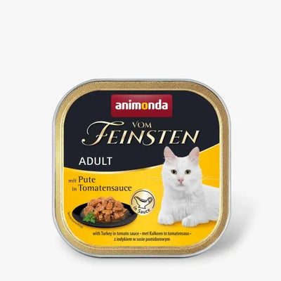Animonda Vom Feinsten mit Pute in Tomatensauce - 32x100g – ohne Getreide