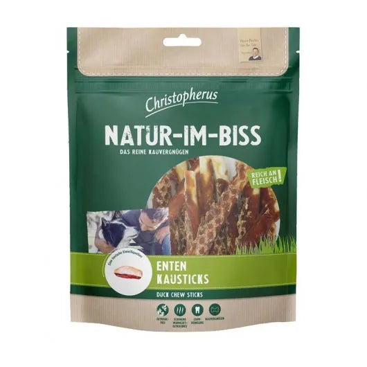 Christopherus Snack Enten Kausticks - Leckerbissen für Hunde