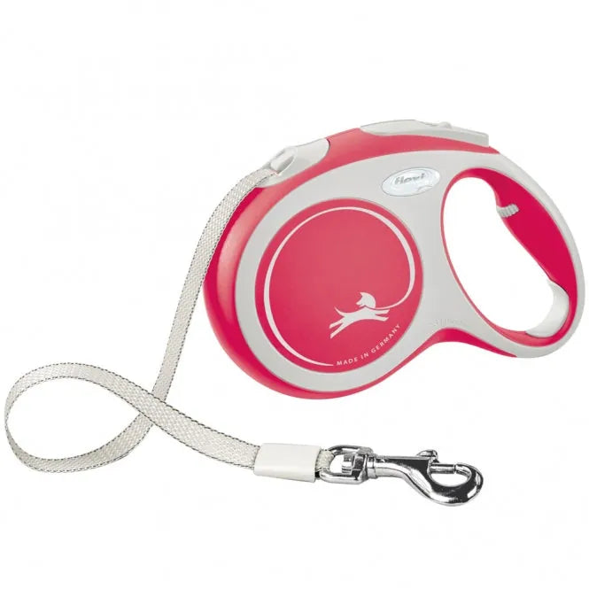 FLEXI Rollleine New COMFORT Gurt – mit Softgriff