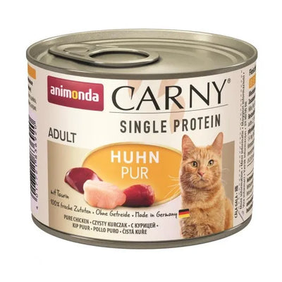 Animonda Cat Dose Carny Adult Single Protein Huhn - 6x200g