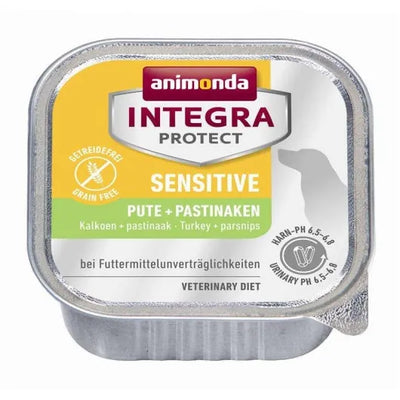 Animonda Dog Schale Integra Protect Sensitiv Pute - Diätfutter für Hunde (11x150g)