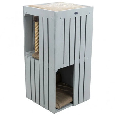 Trixie BE NORDIC Cat Tower Juna – mit Wendekissen