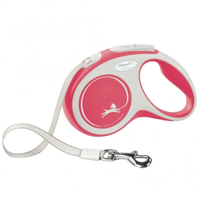 FLEXI Rollleine New COMFORT Gurt – mit Softgriff