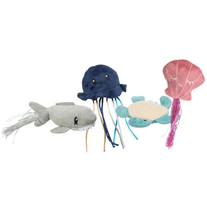 Trixie Katzenspielzeug Meerestiere – 5–8 cm