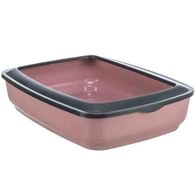 Trixie Katzentoilette Brisko mit Rand - 38 x 50 cm, einfach zu reinigen