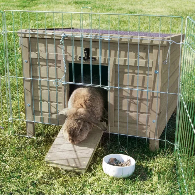 Trixie Natura Kleintierhaus für Kaninchen und Meerschweinchen