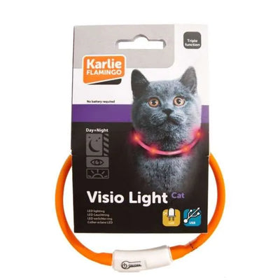 Karlie Visio Light Cat LED-Schlauch – sichtbar bis 500m, USB aufladbar