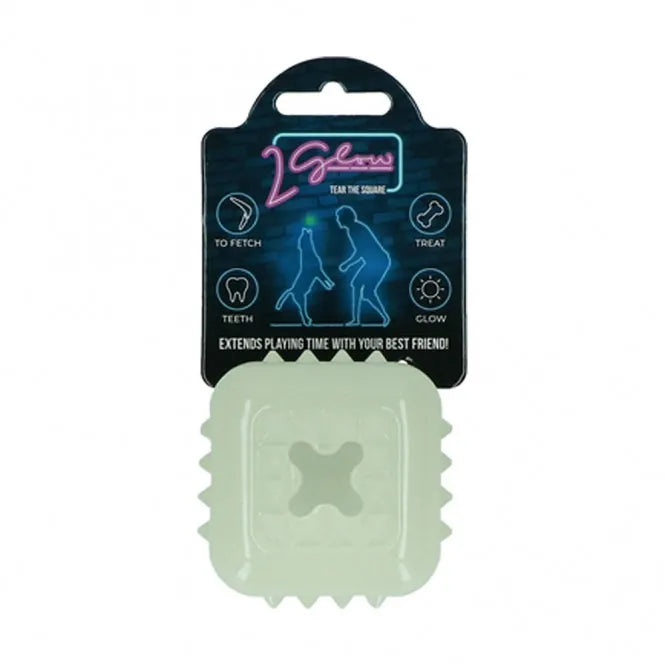 2Glow Tear the square - Snack-Cube für Hunde