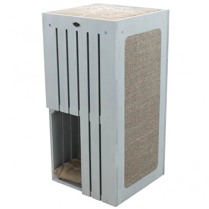 Trixie BE NORDIC Cat Tower Juna – mit Wendekissen
