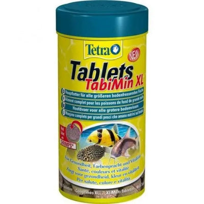 Tetra Tablets TabiMin XL – Premium-Tablettenfutter für Bodenfische (133 Tabletten)