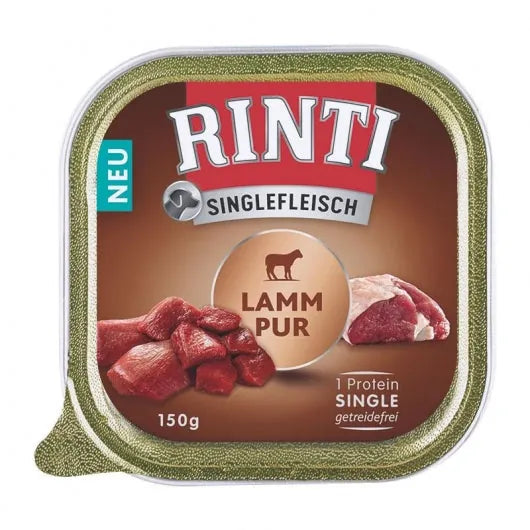 Rinti Schale Singlefleisch Lamm Pur - 10x150g