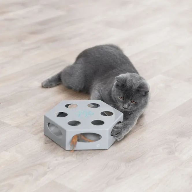 Trixie Turning Feather Katzenspielzeug – interaktives Spielzeug