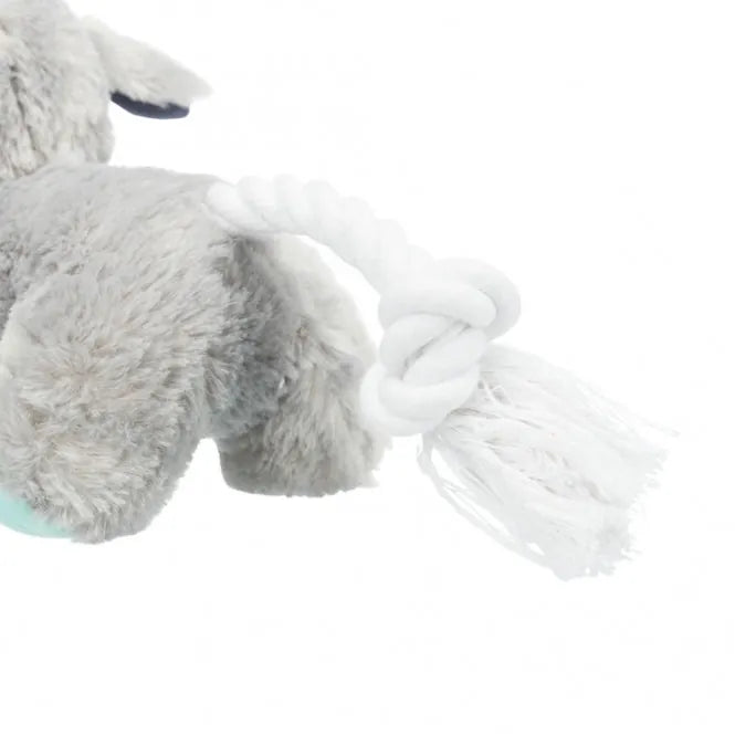 Trixie Junior Plüschhund mit Tau - 24 cm – mit Stimme