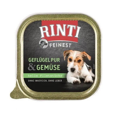 Rinti Schale Feinest Geflügel & Gemüse - 11x150g