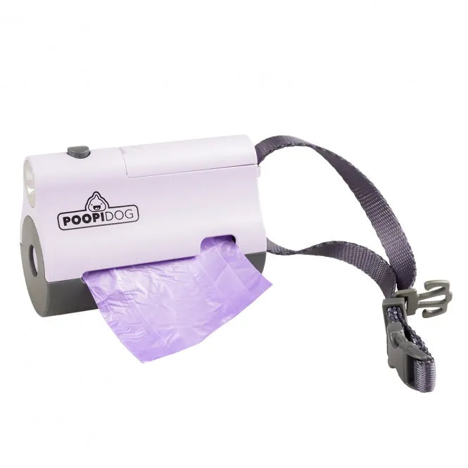Poopidog Hundekotbeutelspender mit LED – Premium-Design, robustes Gehäuse