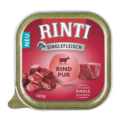 Rinti Schale Singlefleisch Rind Pur - 10x150g