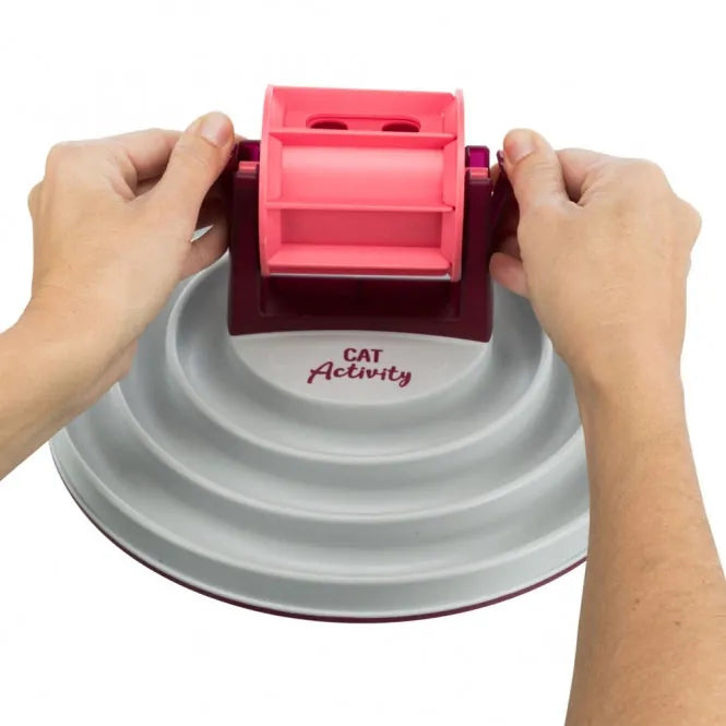 Trixie Cat Activity Roller Bowl – Brettspiel mit Drehelement