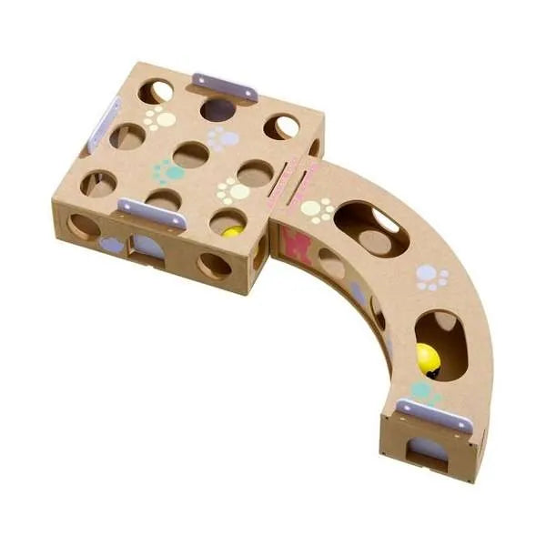 Karlie Smart Cat Activity Box mit Rasselball - für Katzen