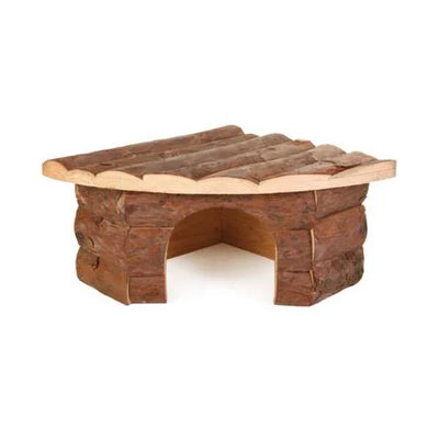 Trixie Hamsterhaus Jesper – Eckhaus aus Naturholz