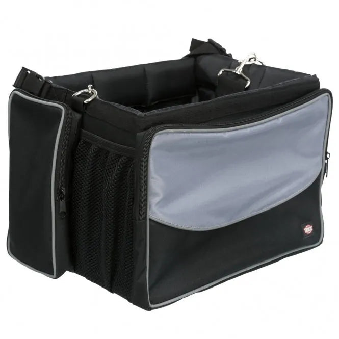Trixie Fahrradtasche Front-Box - mit Metallhalterung und Außentaschen