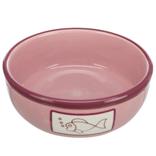 Trixie Keramiknapf mit Fischmotiv – 0,35 l
