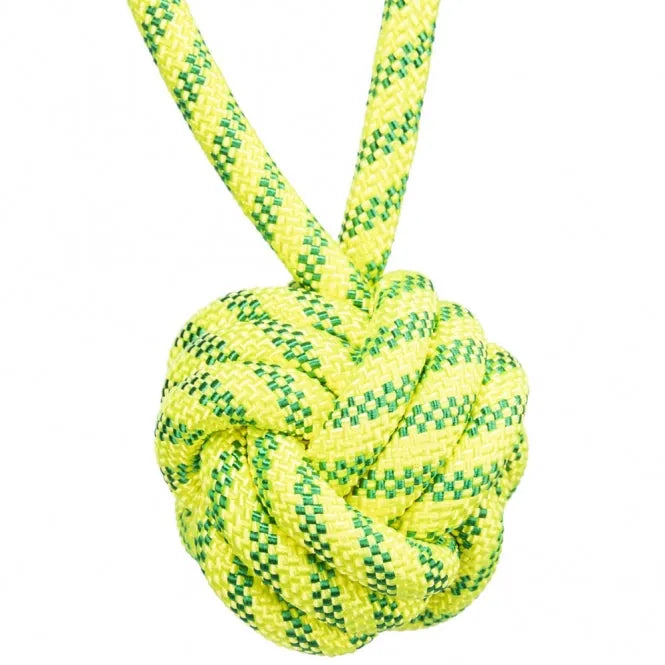 Trixie Aqua Toy Spieltau mit eingeflochtenem Ball – schwimmfähig und robust