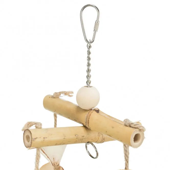 Trixie Naturspielzeug aus Bambus, Rattan und Holz – für Vögel