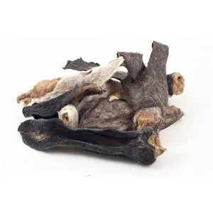 Classic Dog Snack Ziegenohren mit Fell 100g - Kalziumlieferant